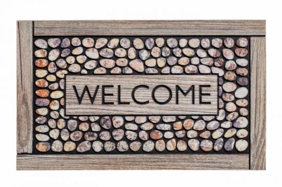 Picture of DEURMAT 45X75CM WELCOME PEBBLES,RESIDENCE